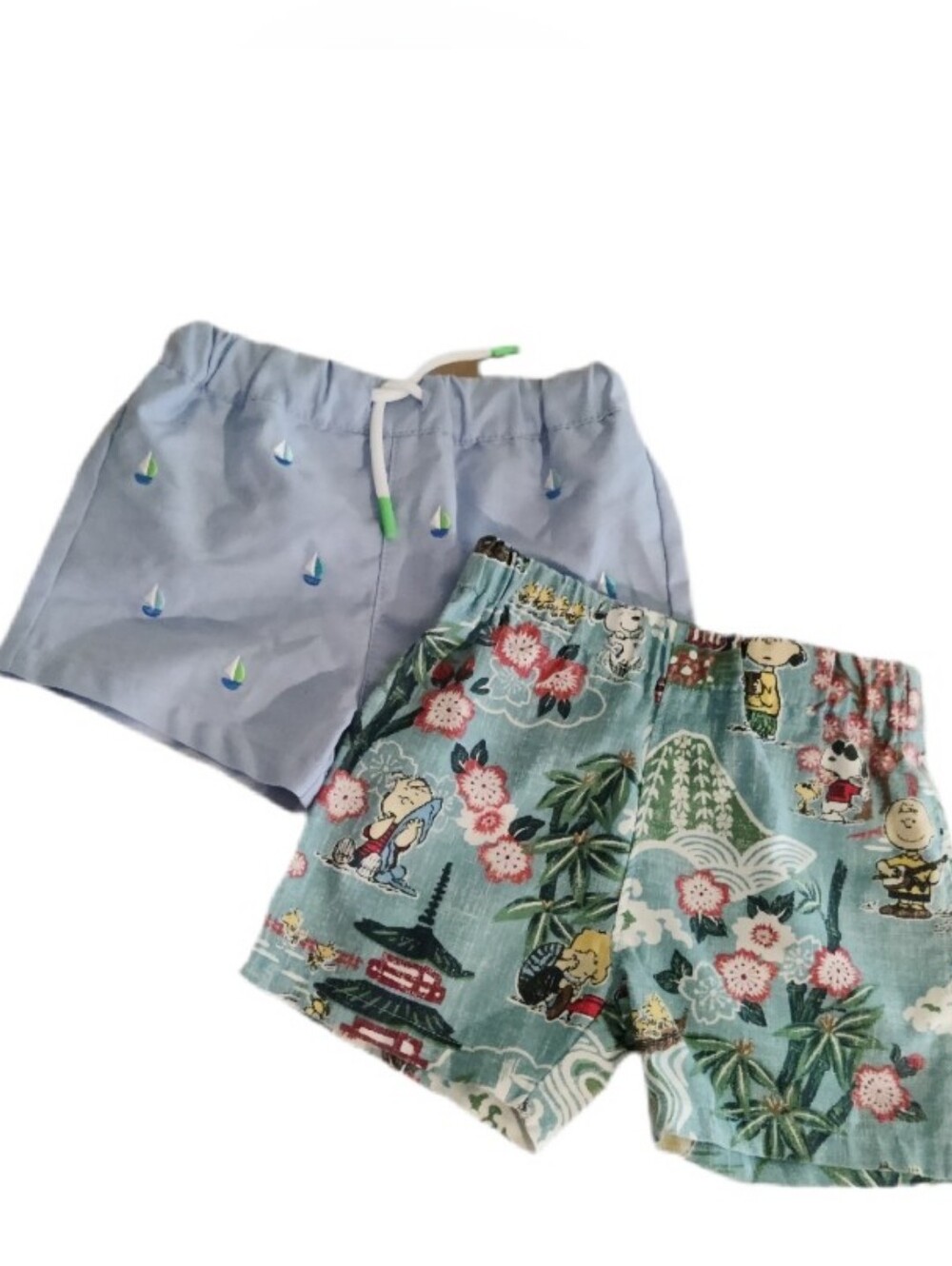Reyn Spooner X Peanuts 6month + Shorts Bundle